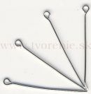 Ihly 3,3 cm - platina - 10 ks